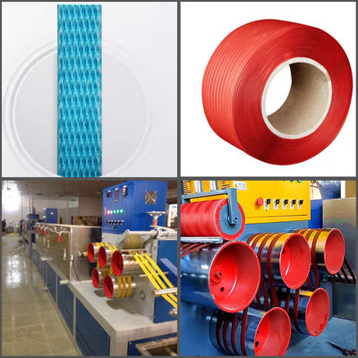 37KW PP Strap Extruder 300-350m/Min Polypropylene Strapping Band Extrusion Line