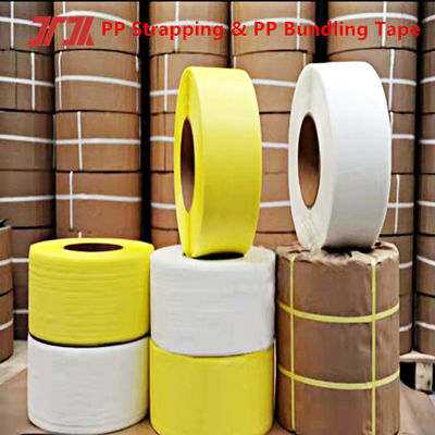 High quality color packing tape PP strapping tape PP plastic strapping tape suitable for carton strapping