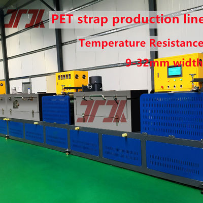 9-32mm Polyester Pet Plastic Steel Belt Extrusion Line with Double Cylinder Changer