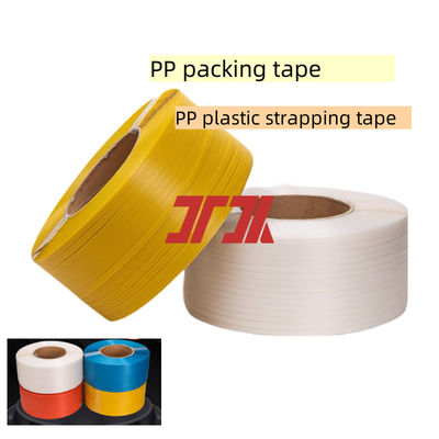 Hot selling 5-19mm PP film strapping PP plastic strapping PP hot melt strapping for automatic strapping machine