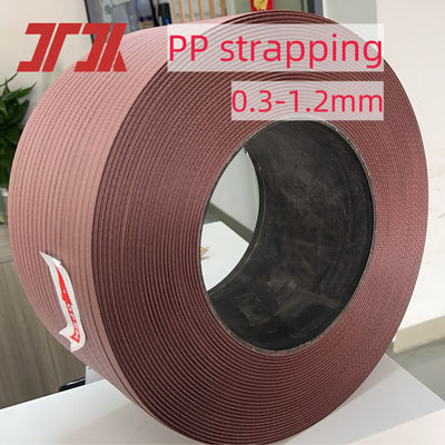 Durable Flexible PP Plastics Strapping Band Polypropylene Packing Belt With 5-19mm Width Customized