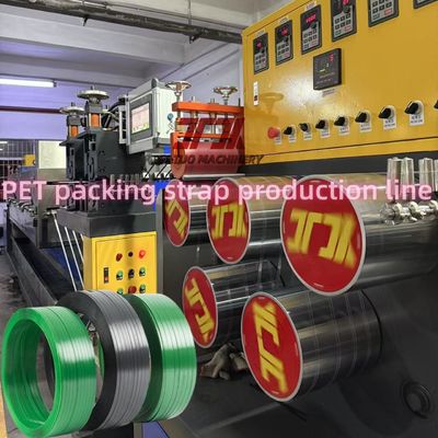 Automatic Grade PET Strap Making Machine With Large 4.5m2 Filter And 5000L Dehumidifie Barrel