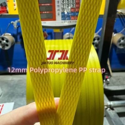 5-19mm Width PP Strap Making Machine For Packing Belts With Automatic Winding Machine
