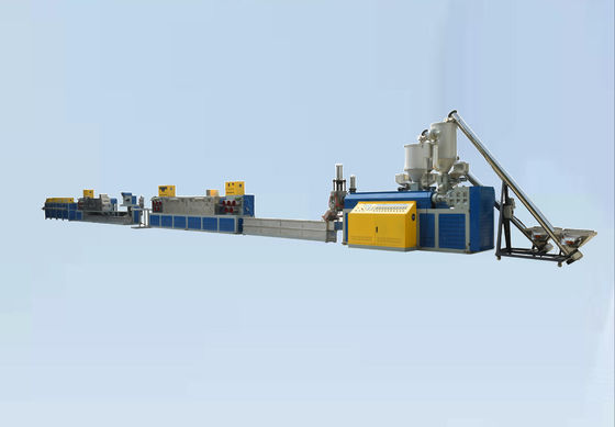 22KW Plastic Imitation Rattan Making Machine High Efficiency Rattan Extruder Machine