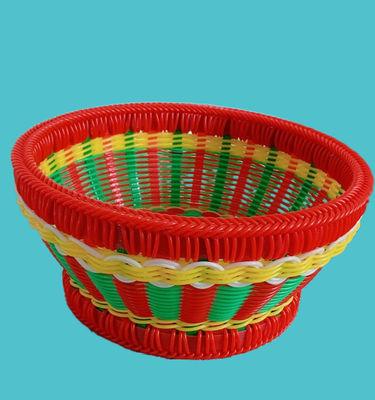Two Colors Wicker Rattan Making Machine 55mm Single Screw Customized