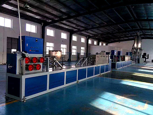 Single Screw PP Strapping Extrusion Machine 250kg/H Automatically With PLC Control Memory Specification Data