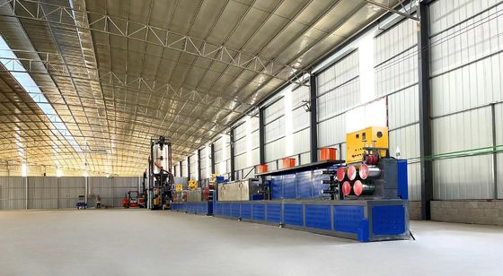 65mm Screw PET Strap Making Machine 250kg/H 100% Recyclable Strapping Band Extruder