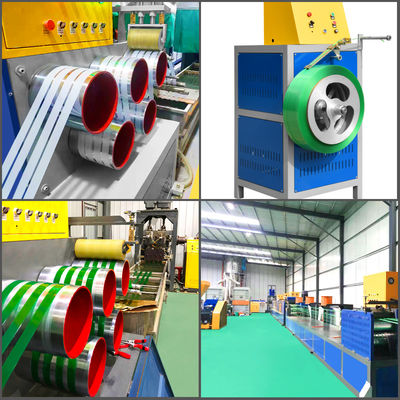 Plastic Machinery High Speed ​​PET Plastic Steel Strapping Production Line PET Strapping Equipment with 100% PET Bottle Flakes