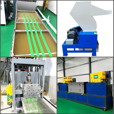 90mm Single Screw PET Strap Making Machine Double Output Making Machine