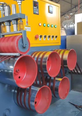 5-19mm Double Screw PP Sandwich Strap Making Machine With PLC Control