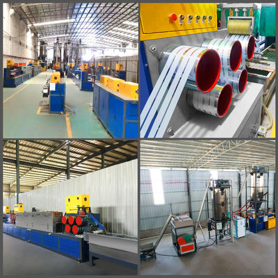 400kgs/H PET Strap Making Machine 125MM Screw Diameter Extrusion Line
