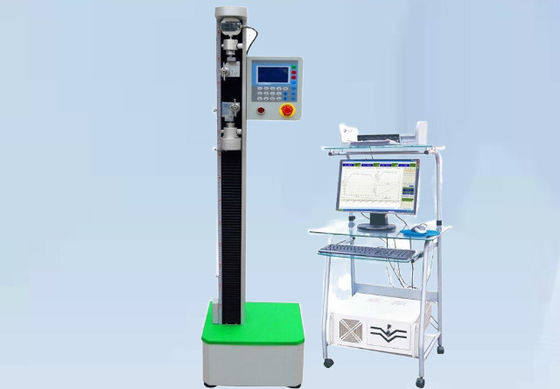 20KN Tensile Testing Machine For PET PP Strapping Band Belt Strap High Res. 0.5grade Motor Driven Ball Screw Testing Mac