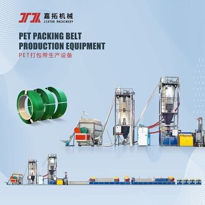 Automatic PET Strap Making Machine with Line Speed 250m/min and Strap Tension >850kg