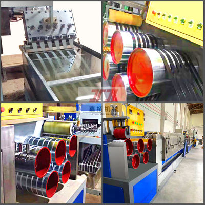 PP Recycled Material PP Strap Manufacturing Machine With GUGAO Motor 200KG/H
