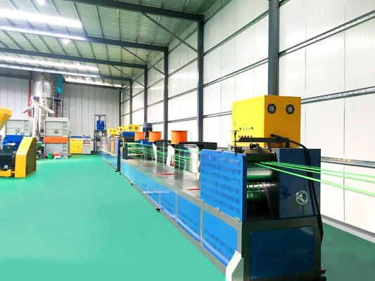 PET Strapping Band Making Machine 9–25mm PET Packing Belt Production Machine with PLC Control System.