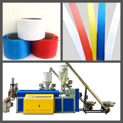 5-19mm Strap Width Polypropylene Strapping Band Extrusion Line - Automatic winder 6000KGS/24H