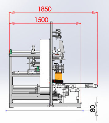 Plastic machinery 5-15mm PP strapping production line PP extrusion equipment for fully automatic winding machine