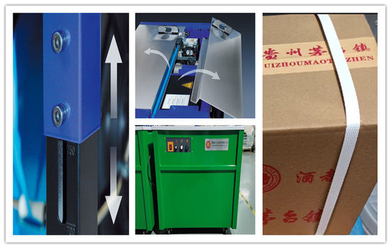 High Speed Packing Desktop Strapping Machine Bale Speed 2.5 Seconds/strip