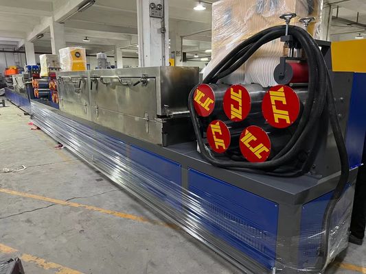 High Output Strong Tension Plastic Pet / PP Straps Packing Band Belt Extrusion Machine