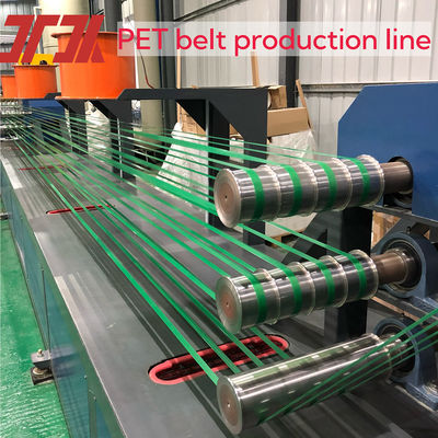 9-32mm Plastic Pet Strap Production Line with five gearbox and 3.5m2 filter