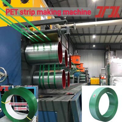 PET Strapping Band Extrusion Machine With 3000L Dehumidification Dryer