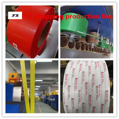 Plastic Machinery PP Strapping Production Line FOR 100% PP New Material Or Recycled Material Use