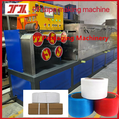 Plastic Extruder Packaging Tape Equipment PP Strapping Tape Production Line PP Strapping Tape Equipment With 5-19mm