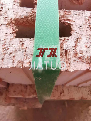 Strong Tension Green Embossed Plastic PET Polyester Pallet Strapping Belt for building cargo Packing