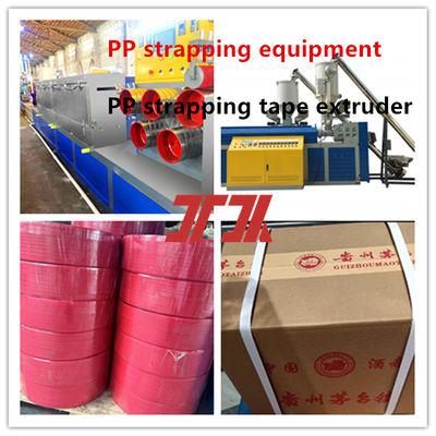 5-19mm twin screw extruder PP strapping production line for automatic wrapping machine