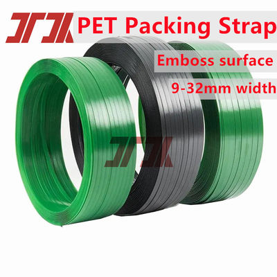 9-32mm Embossed PET Plastic Strap Pack Belt Strapping Band Embossing Roll for Pallet