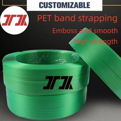 Wholesale 9-25mm PET strapping PET plastic strapping for heavy duty product strapping