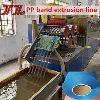 Good Flexible Plastic PP Polypropylene Strapping Making Machine with 250kg/H Capacity