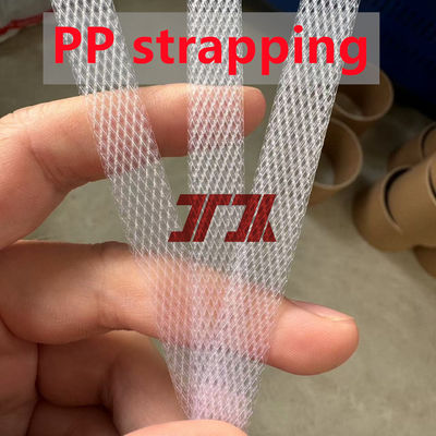 Waterproof Polypropylene Plastic Strapping Band For Carton Wood Packaging With Light Weight Long Length