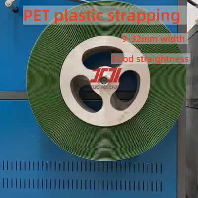 Extrusion Machinery 9-32 mm PET Steel Strip Production Line PET Extrusion Equipment for 100% PET Crushed Material Production