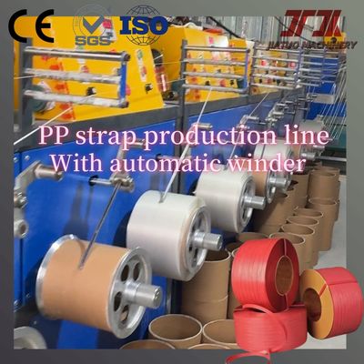 Packaging machinery 100% PP polypropylene strapping production line PP strapping extrusion machine Line speed up to 300 m/min