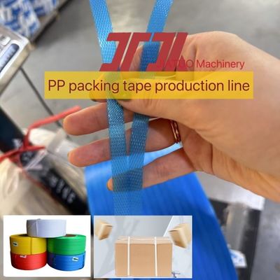 200-600kg/H PP Plastic Packing Belt Making Machine Make Good Quality Longer Length PP Strapping