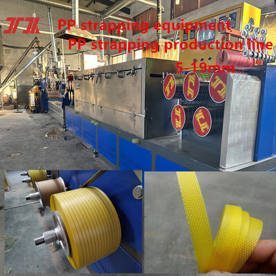 100-300 m/min line speed 5-19 mm PP strapping production line PP strapping equipment