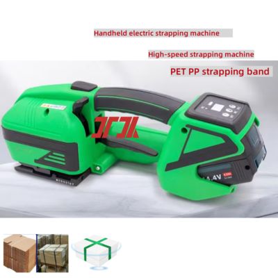Handheld Battery Semi Automatic Strapping Machine Large Capacity 14.4v Lithium Iron