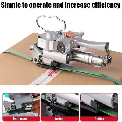 14.4V Handheld Pneumatic Strapping Tool Plastic Band Strapping Machine Use PP PET