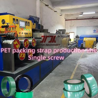 Single Screw 4 Straps Output PET Strap Making Machine Pet Extrusion Production Line