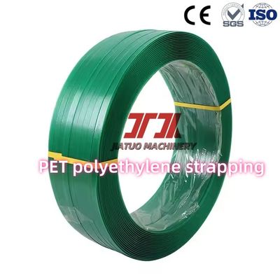 Black PET plastic band 9-32mm automatic PET strapping 200-1500KG tensile strength