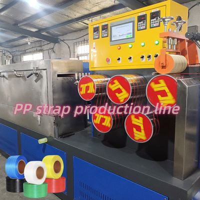 PP Strapping Machine Single-Screw/Twin-Screw PP Strapping Production Line with PLC Control System
