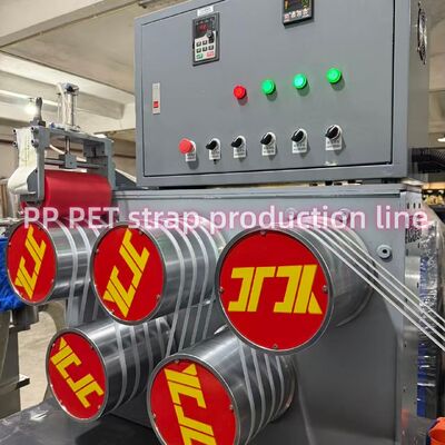 5-19mm PP Strap Plastic Packing Belt Extruder Making Production Line With Automatic Winder