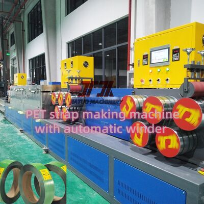 220-250KG/H Plastic Pet Strapping Band Production Extrusion Line With Automatic Winder