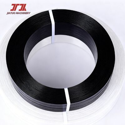 16mm Black UV Resistant Automatic Grade Pet Packing Belt For Textile Bundling Wooden Boxes