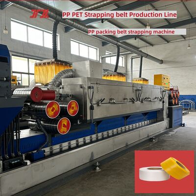 5-19mm PP Strapping belt Equipment PP Strap Making Machine Line speed 100–300 m/min