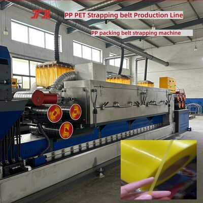 NVT Converter PP Strap Band Extrusion Line PP Strap Making Machine Screw Diameter 90mm