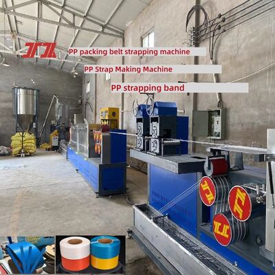 38CrMoALA Single Double Screw PP Strapping Band Making Machine With Automatic Winder