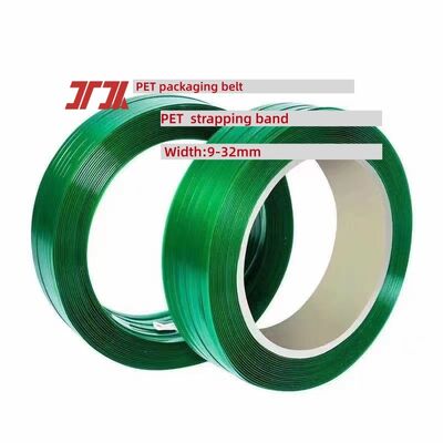 9-32mm PET plastic strapping PP PET packaging strap  made from 100% recycled PET material