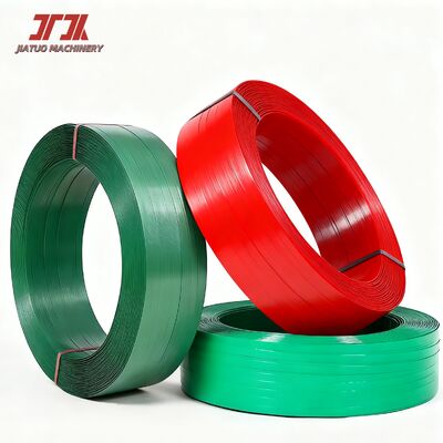 Strapping PET Strap Band Roll For Machine Hand Green Smooth With 300-1300kgf Tension